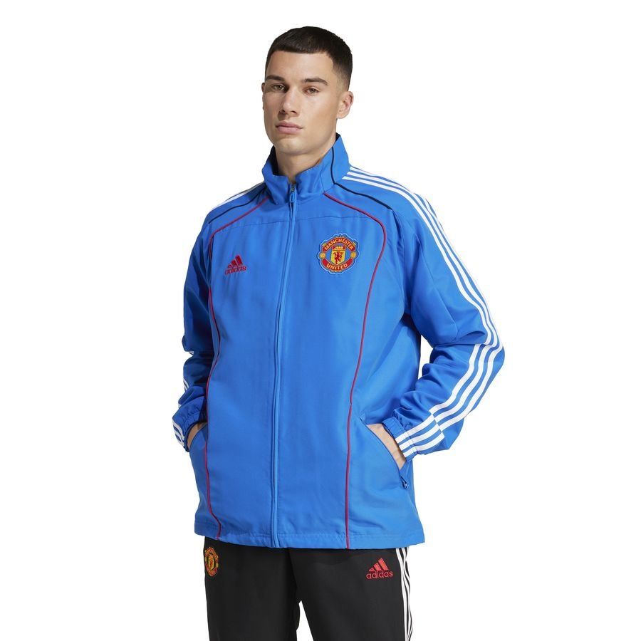 Manchester United Track Top Urban Purist - Blue - Men's-SoccerKits Hub | Buy Soccer Jerseys Online